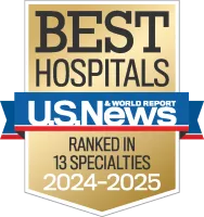 US News Ranked 13 specialities